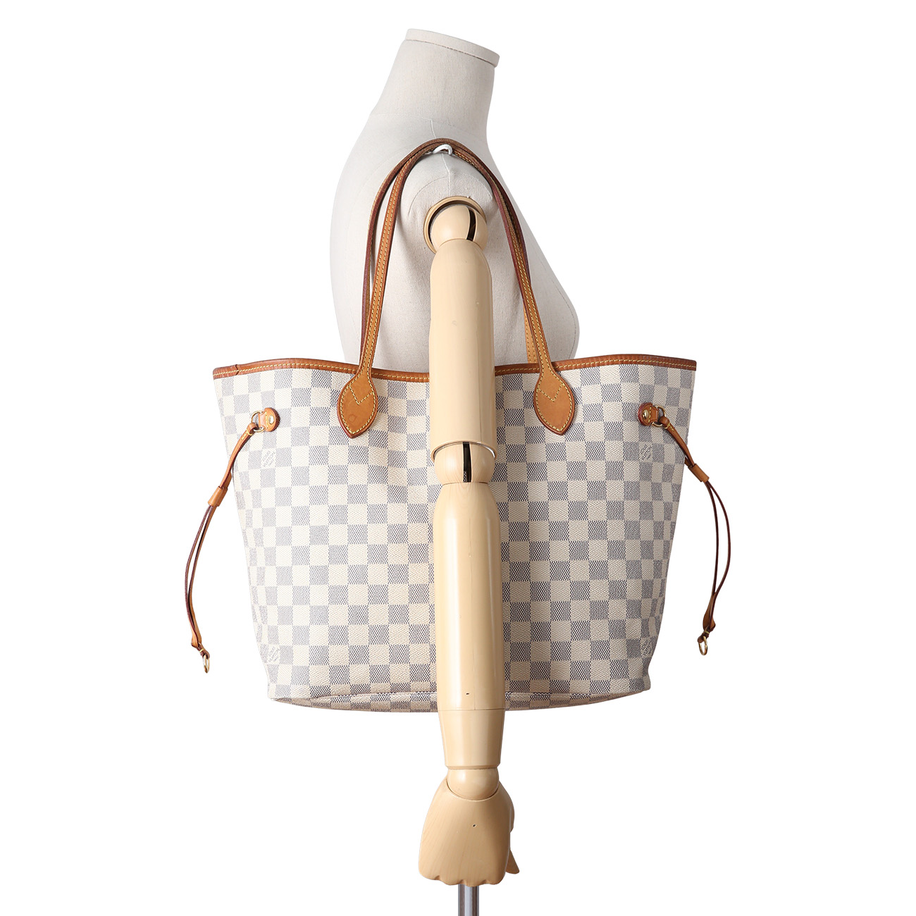 LOUIS VUITTON(USED)루이비통 다미에 아주르 네버풀 MM